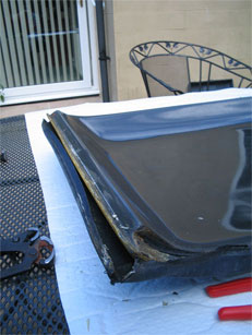 Graham Routledge, GJR, TVR, Griffith, Roof re-cover